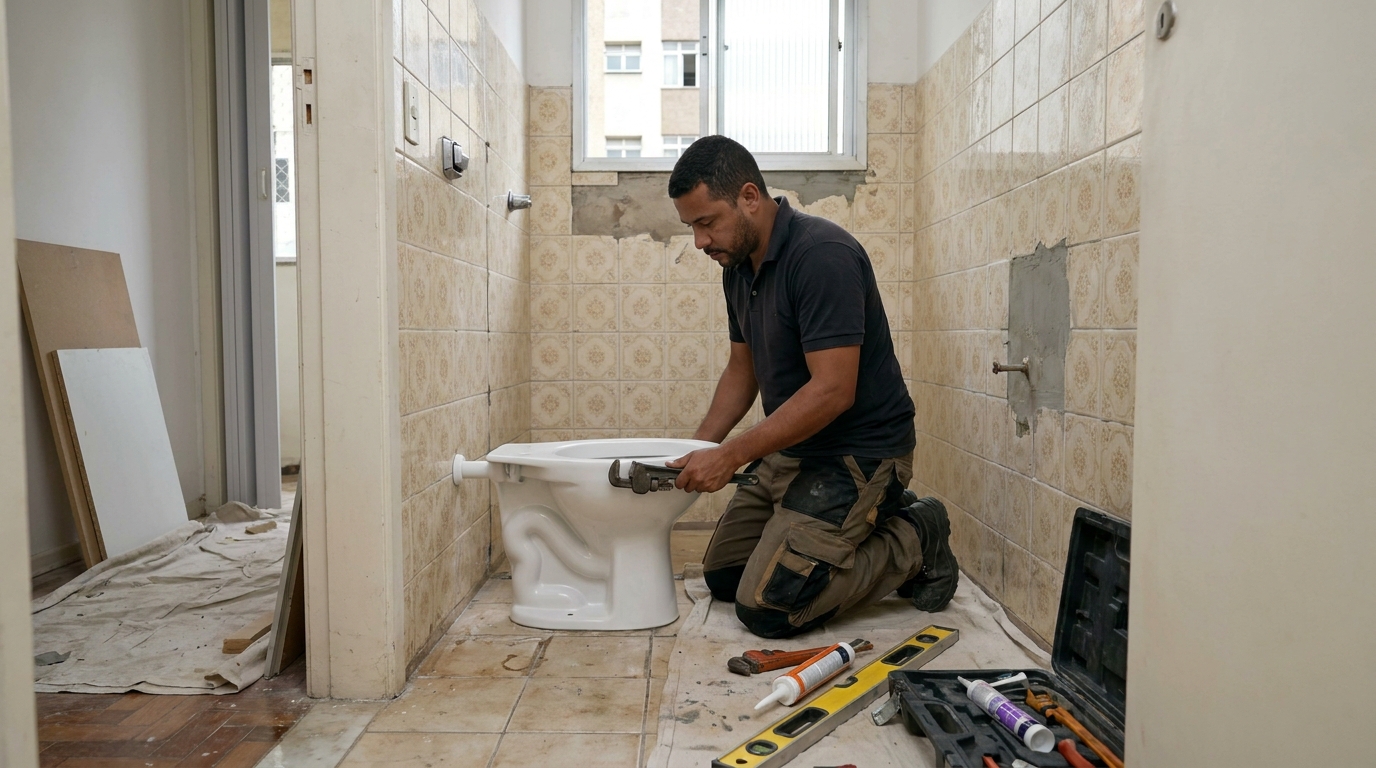 Reforço de vedação sanitária em João Pessoa-PB